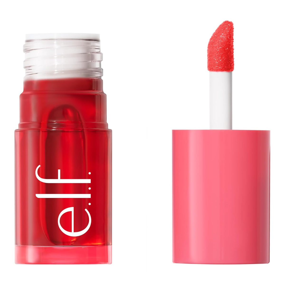 e.l.f. Sheer For It Blush Tint, Multi-Use, Long-Lasting Lip & Cheek Makeup, Creates A Natural Flush Finish, Vegan & Cruelty-Free, Plums Up