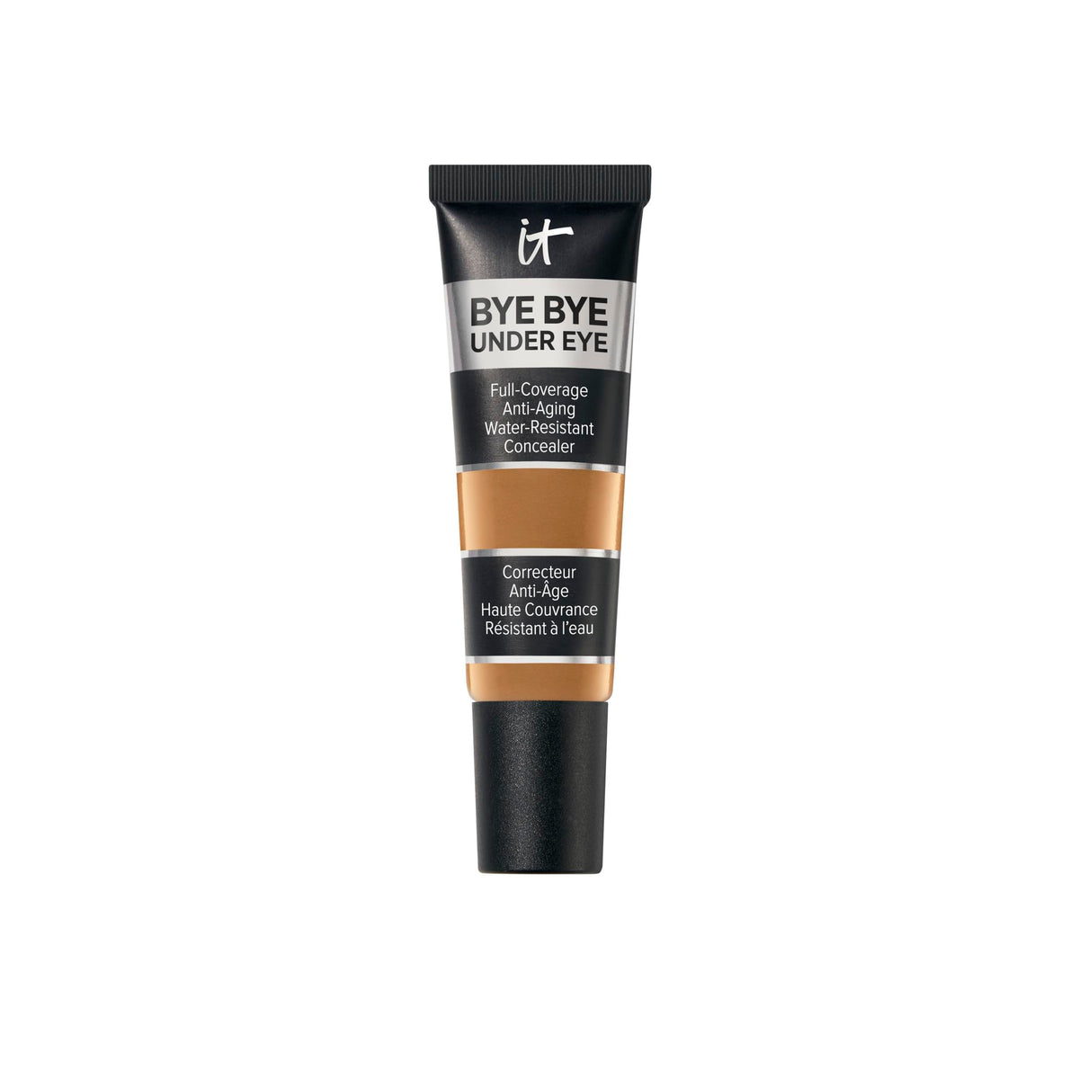 IT Cosmetics Bye Bye Under Eye Concealer - Water-Resistant, 24H Full Coverage Brightening Concealer For Dark Circles, Fine Lines, Redness & Discoloration, Anti-Aging Color Correcting Cream - 0.4 fl oz