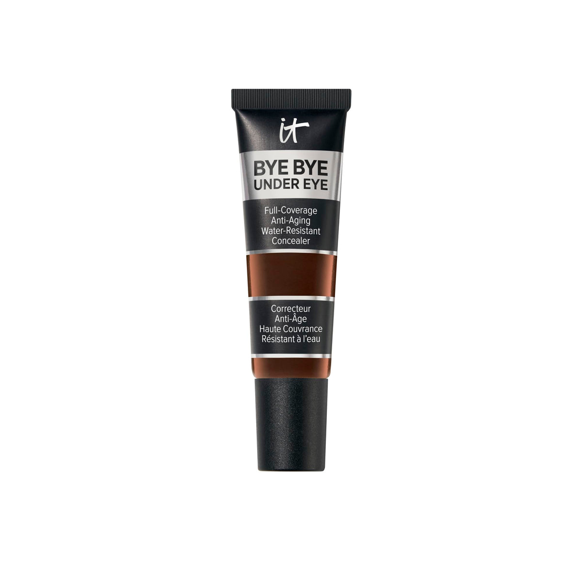 IT Cosmetics Bye Bye Under Eye Concealer - Water-Resistant, 24H Full Coverage Brightening Concealer For Dark Circles, Fine Lines, Redness & Discoloration, Anti-Aging Color Correcting Cream - 0.4 fl oz