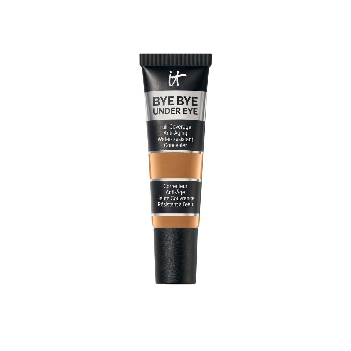 IT Cosmetics Bye Bye Under Eye Concealer - Water-Resistant, 24H Full Coverage Brightening Concealer For Dark Circles, Fine Lines, Redness & Discoloration, Anti-Aging Color Correcting Cream - 0.4 fl oz