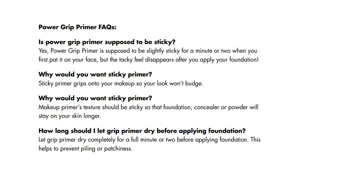 e.l.f. Power Grip Primer, Gel-Based & Hydrating Face Primer for Smoothing Skin & Gripping Makeup, Moisturizing & Priming, Vegan & Cruelty-Free, 0.811 Fl Oz