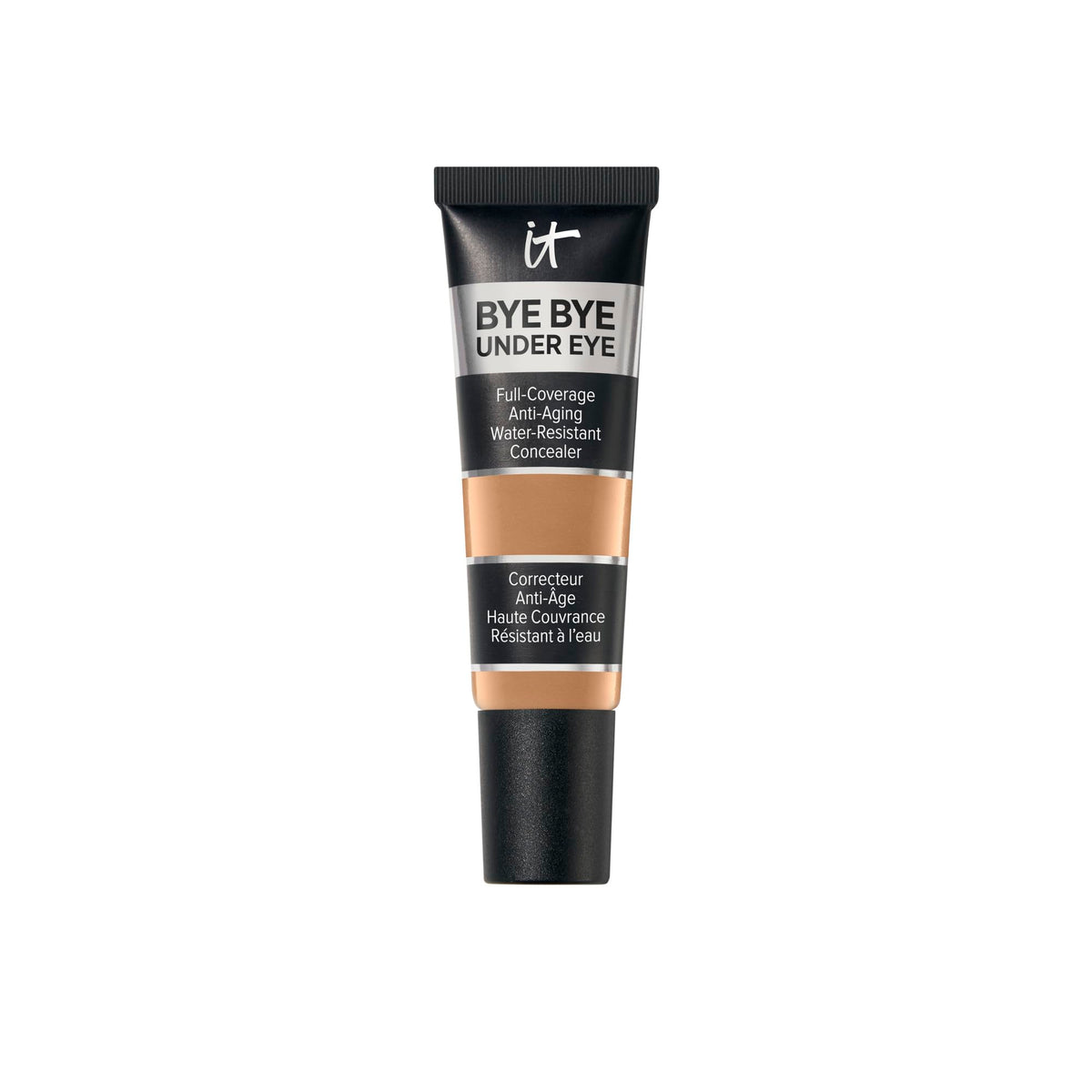 IT Cosmetics Bye Bye Under Eye Concealer - Water-Resistant, 24H Full Coverage Brightening Concealer For Dark Circles, Fine Lines, Redness & Discoloration, Anti-Aging Color Correcting Cream - 0.4 fl oz