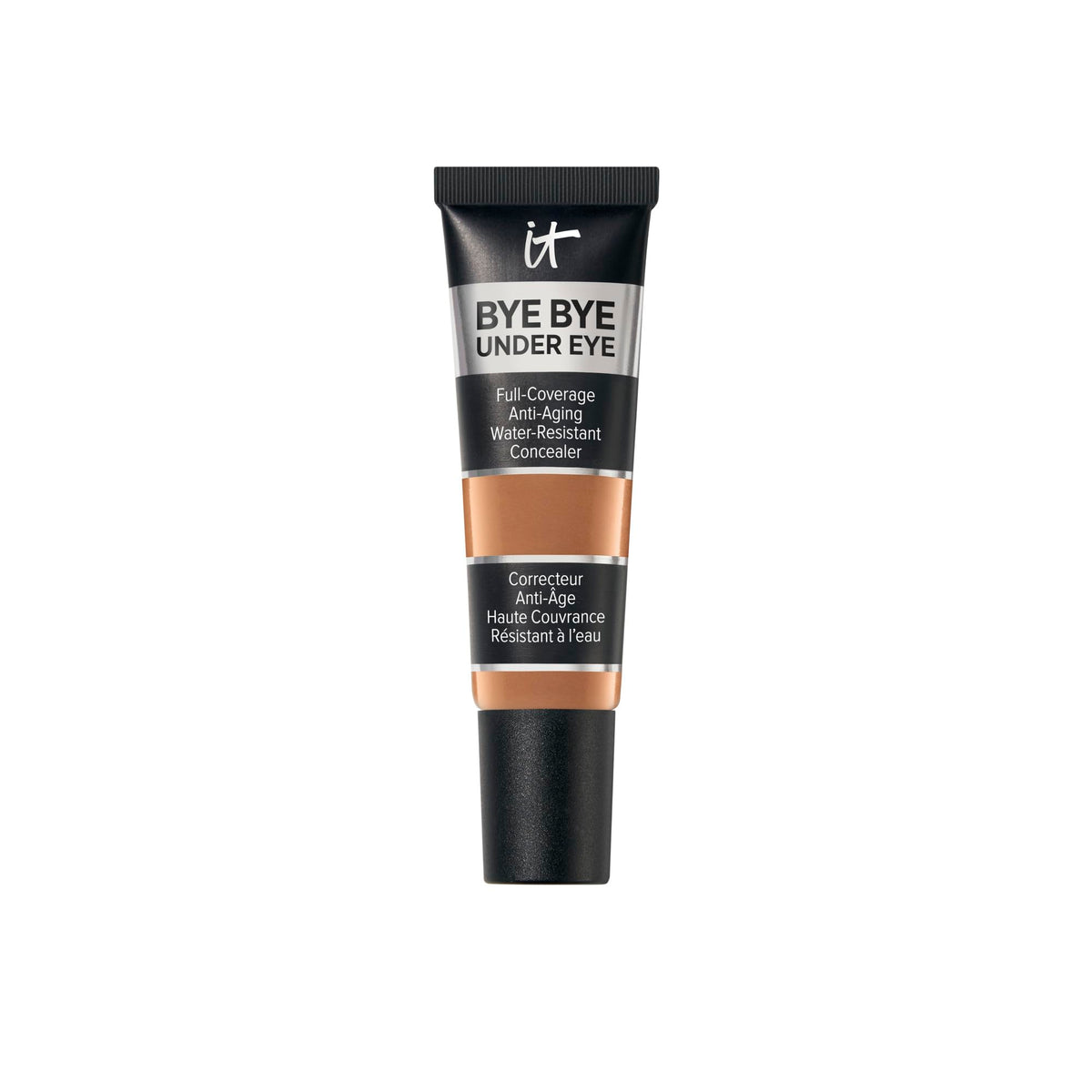 IT Cosmetics Bye Bye Under Eye Concealer - Water-Resistant, 24H Full Coverage Brightening Concealer For Dark Circles, Fine Lines, Redness & Discoloration, Anti-Aging Color Correcting Cream - 0.4 fl oz