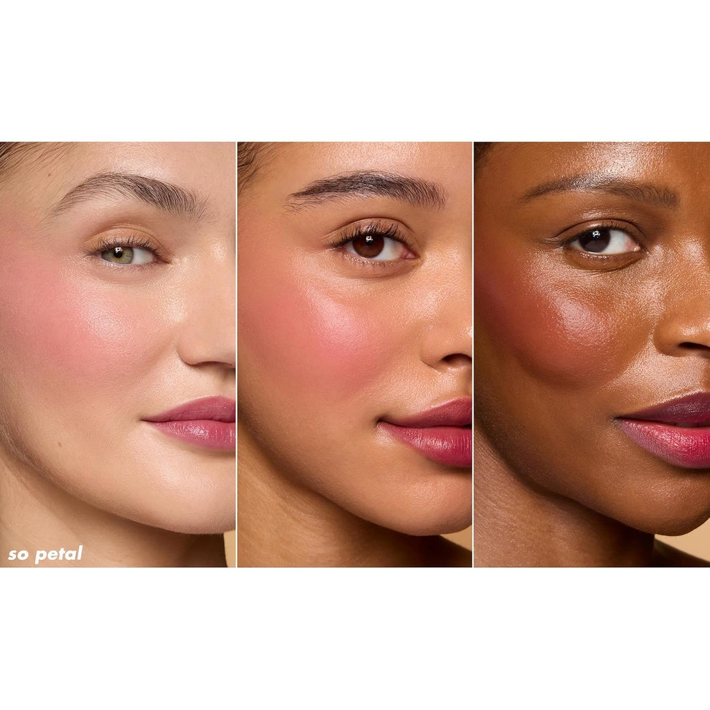 e.l.f. Sheer For It Blush Tint, Multi-Use, Long-Lasting Lip & Cheek Makeup, Creates A Natural Flush Finish, Vegan & Cruelty-Free, Plums Up
