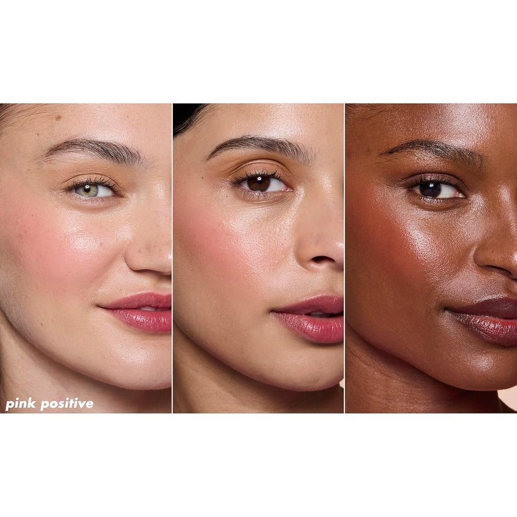 e.l.f. Sheer For It Blush Tint, Multi-Use, Long-Lasting Lip & Cheek Makeup, Creates A Natural Flush Finish, Vegan & Cruelty-Free, Plums Up
