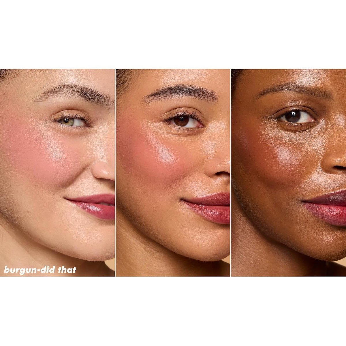 e.l.f. Sheer For It Blush Tint, Multi-Use, Long-Lasting Lip & Cheek Makeup, Creates A Natural Flush Finish, Vegan & Cruelty-Free, Plums Up