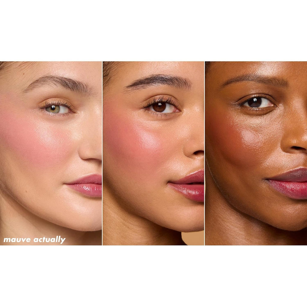e.l.f. Sheer For It Blush Tint, Multi-Use, Long-Lasting Lip & Cheek Makeup, Creates A Natural Flush Finish, Vegan & Cruelty-Free, Plums Up