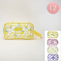 12PCS - Fruit Pattern Print Clear Cosmetic Makeup Travel Organizer Pouch Bags